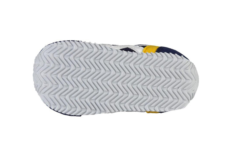 (TD) ASICS ldaho Baby 3 Running Shoes Blue/White TUB165-5001