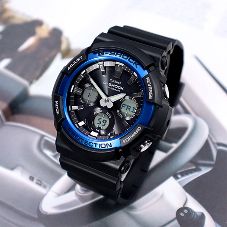 CASIO G-Shock Analog-Digital 'Black' GAS-100B-1A2