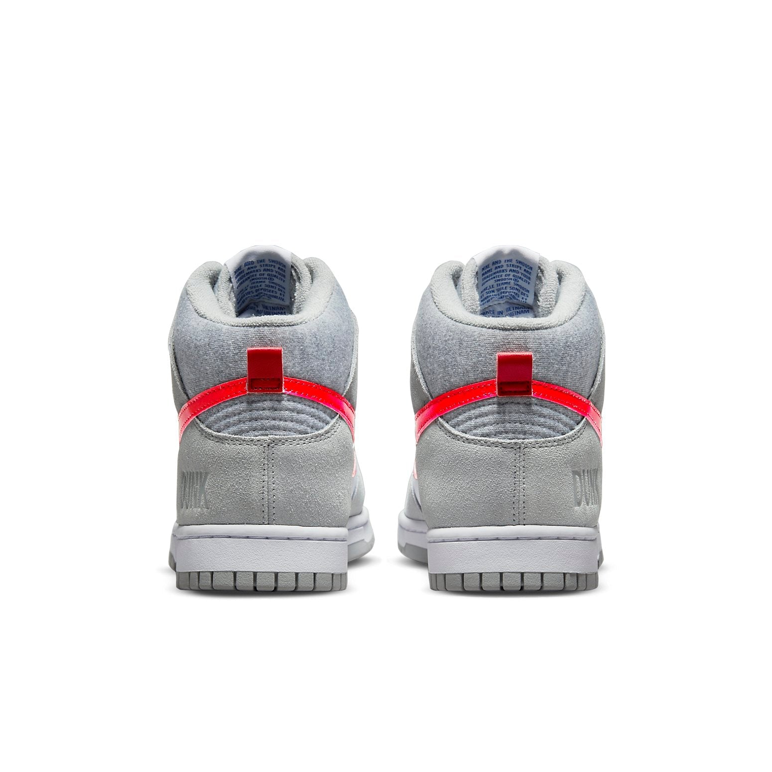 Nike Dunk High SE 'Athletic Club - Light Smoke Grey Gym Red' DJ6152-001