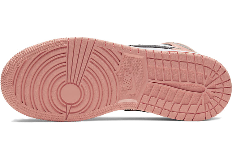 (GS) Air Jordan 1 Mid 'Pink Quartz' 555112-603