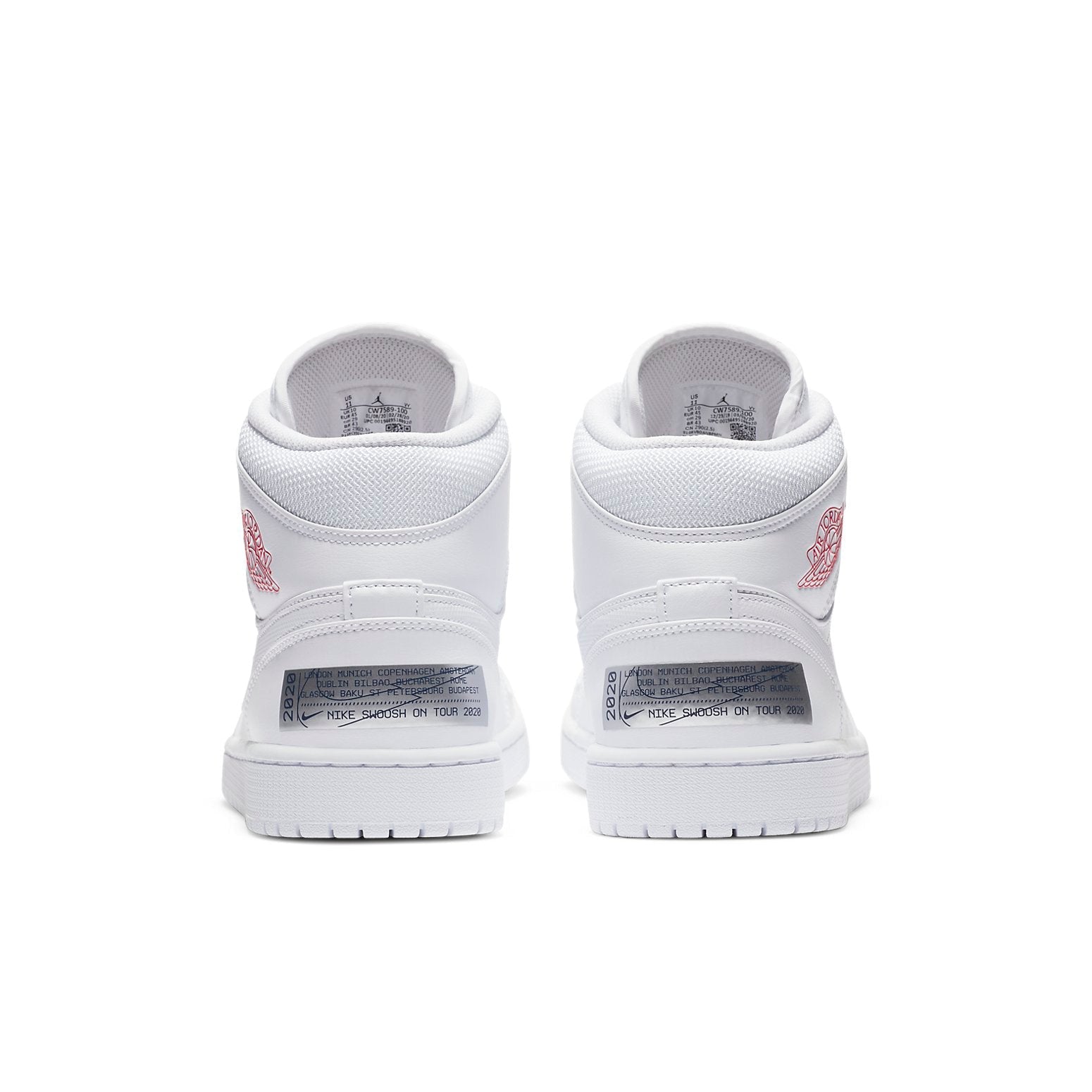 Air Jordan 1 Mid SE 'Euro Tour' CW7589-100