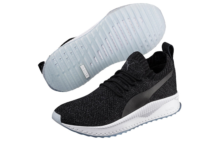 PUMA Tsugi Apex Evoknit Low Running Shoes Black/White 366432-13