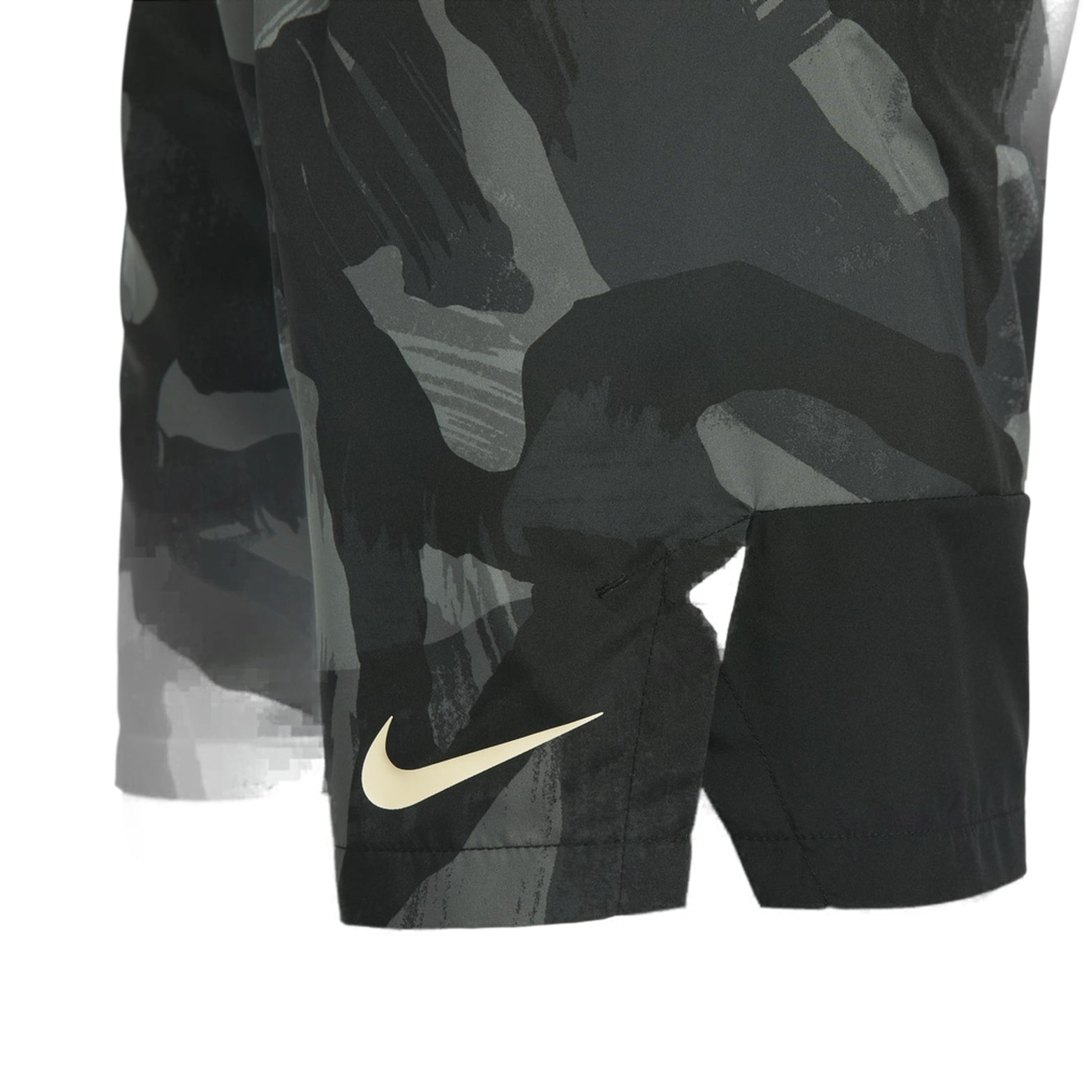 Men's Nike Woven Camouflage Gym Camouflage Straight Shorts DQ4798-010