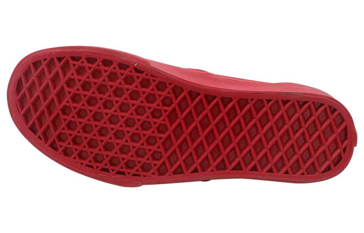 Vans Authentic Casual Fashion Low Top Skate Shoes Red VN0A38EMMQA