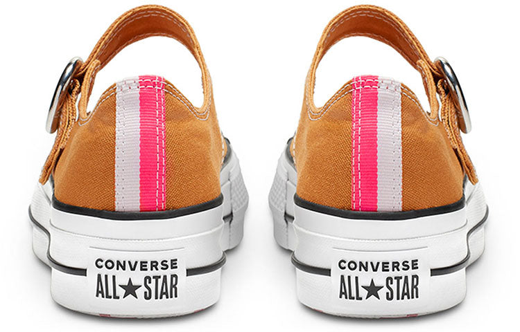(WMNS) Converse Chuck Taylor All Star Mary Jane Low Top 'Orange White' 564317C