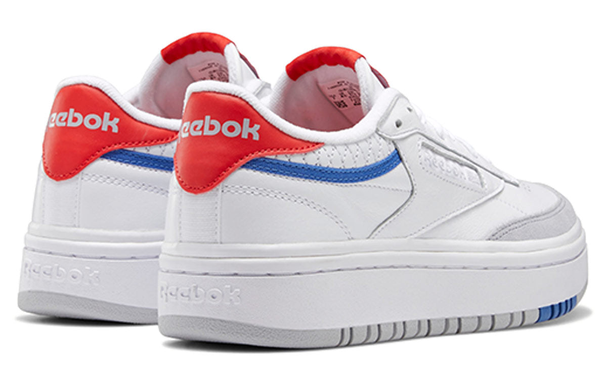 (WMNS) Reebok Club C Double 'White Red Blue' EG5989