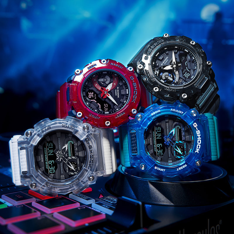 CASIO G-Shock Analog-Digital 'Red' GA-2200SKL-4APR