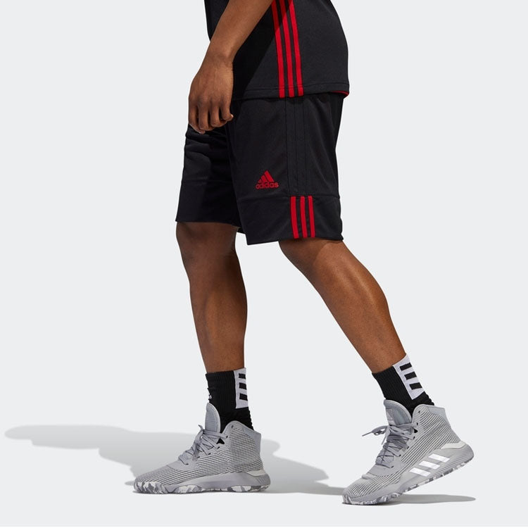 adidas 3G Spee Rev Shr Reversible Mesh Basketball Sports Shorts Black DY6596