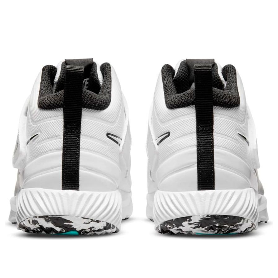 (GS) Nike Force Trout 7 Turf 'White Dynamic Turquoise' DC9217-102