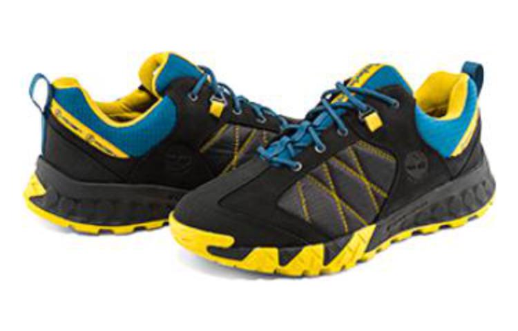 Timberland Trailquest Waterproof Mid Boots 'Black and Yellow' A2PBYM