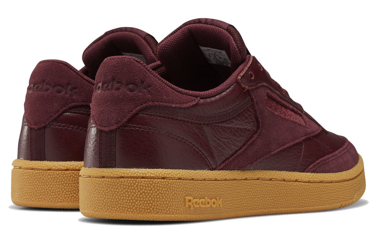 Reebok Club C 85 Red Skate Shoes DV6536