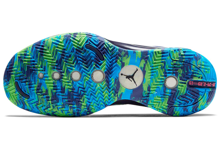 (WMNS) Air Jordan 34 Low PF Regency Purple 'Blue Green' CZ7746-500