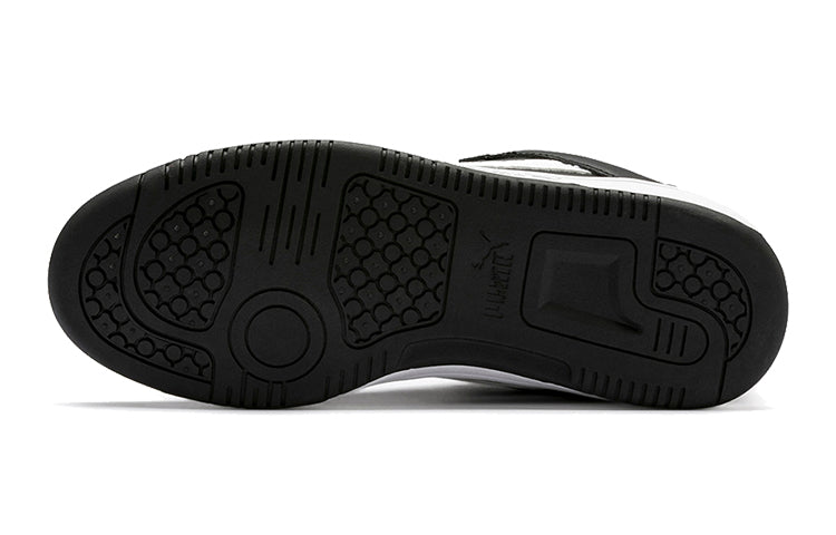 (GS) PUMA Rebound Layup Lo Low Top Black/White 370490-02