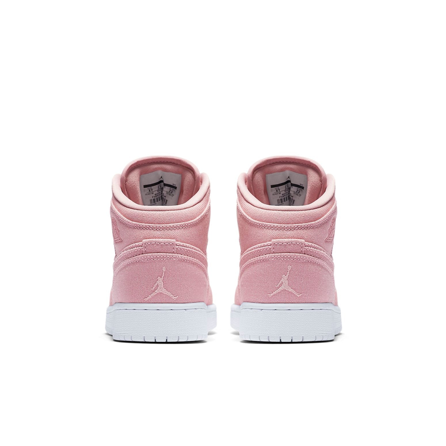 (GS) Air Jordan 1 Retro Mid 'Pink' 554725-620