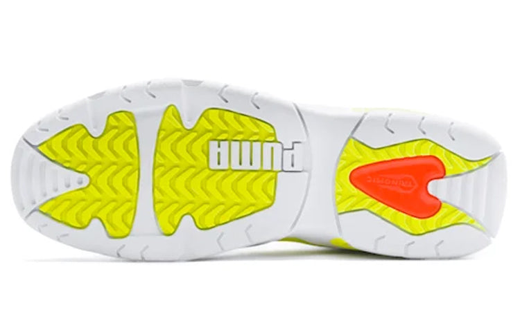 PUMA Source Mid Buzzer 'White Yellow' 370598-02