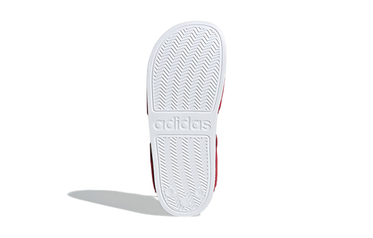 (GS) adidas Adilette Sandal K Red Sandals 'Red White' FV6412