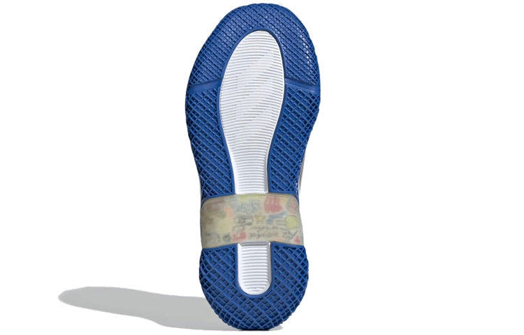 (GS) adidas 4uture Runner J 'Scarlet Glow Blue' EH1814