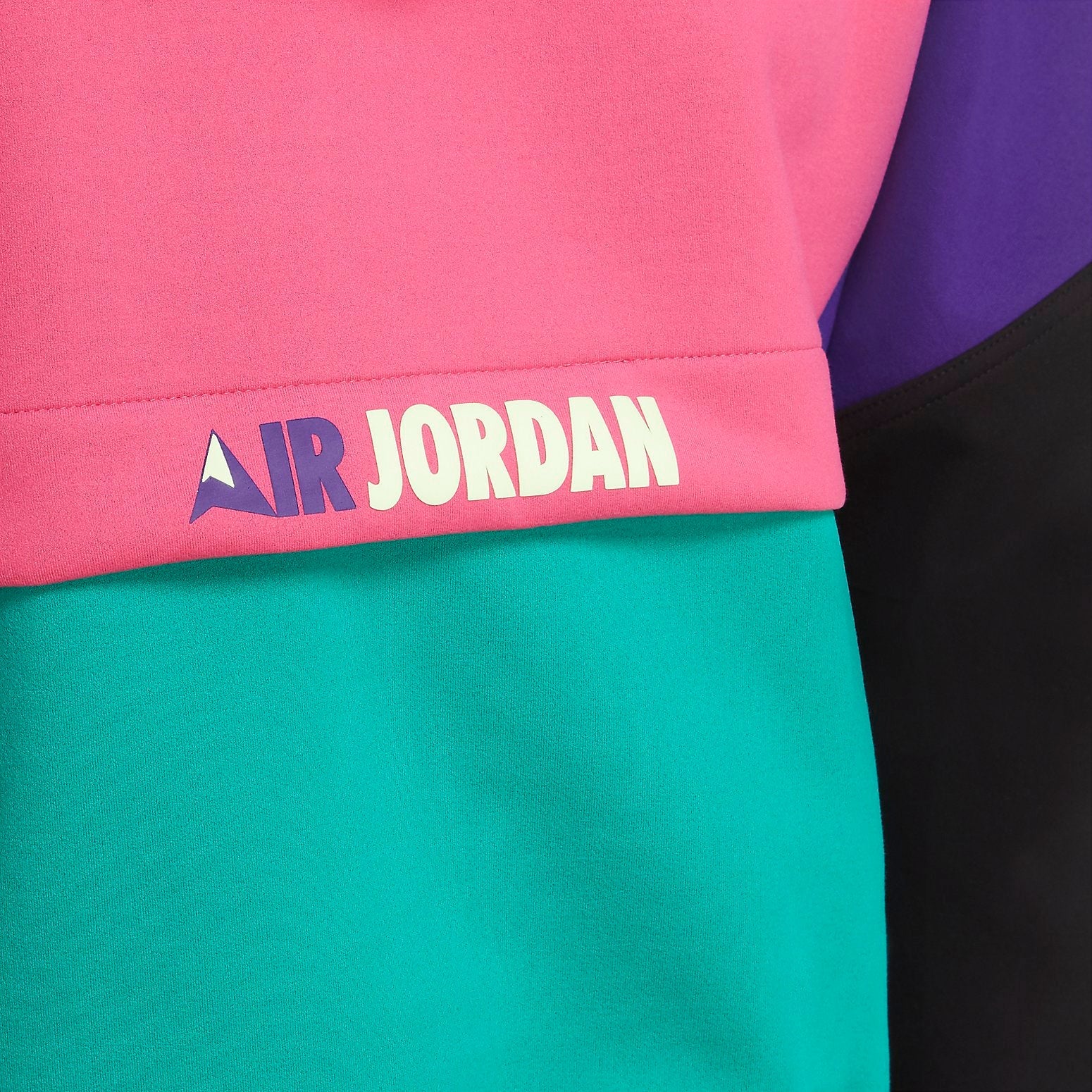 (WMNS) Air Jordan Winter Utility Hoodie 'Pink Green' CW6503-674