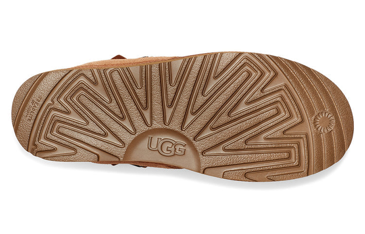 UGG Neumel Adaptive Zipper Fleece Lined Brown 1118710-CHE