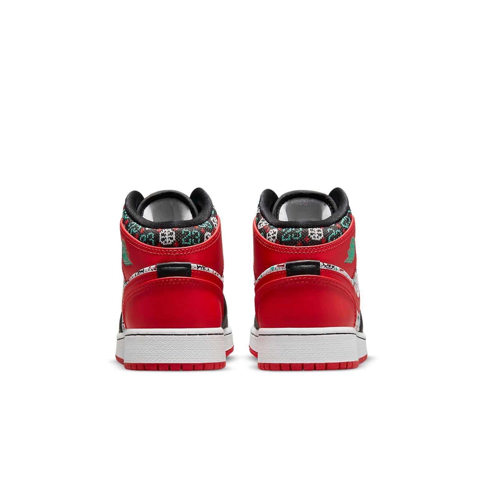 (GS) Air Jordan 1 Mid SE 'Ugly Christmas Sweater' DM1208-150