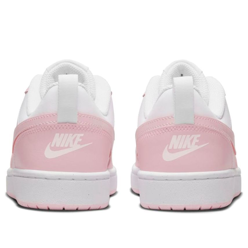 (GS) Nike Court Borough Low 2 SE 'White Pink Foam' DQ0492-100