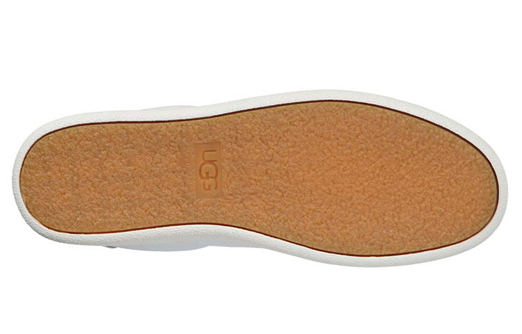 (WMNS) UGG Milo Leather Trainer 1019107-WHT
