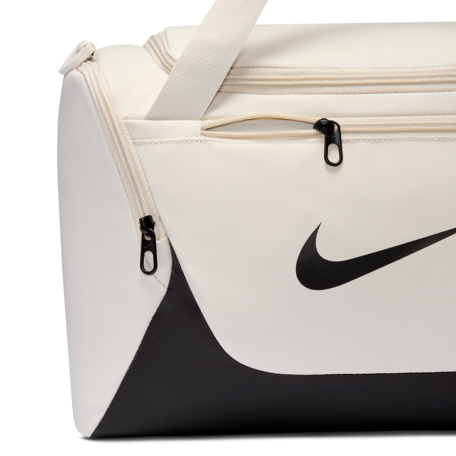 Nike Brasilia 24L Training Canvas Bag 'Light Bone Black' IB4398-072
