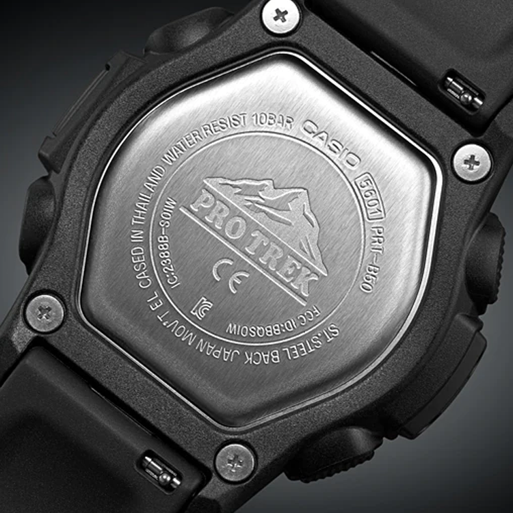 Men's CASIO PRO TREK Waterproof Shockproof Sports Precise Time PRTB50-1 Watch Mens Analog PRT-B50-1
