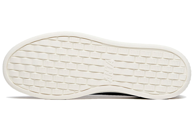 ANTA Keep Moving Skateboarding Series Sneakers 'Black Yellow White' 112118060-2