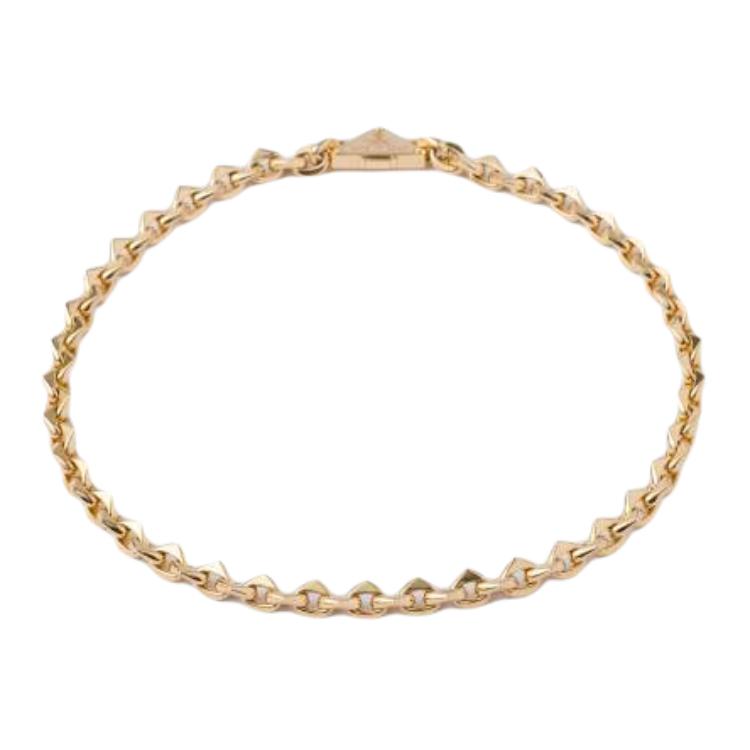 PRADA 750 Gold Necklaces Women's Gold