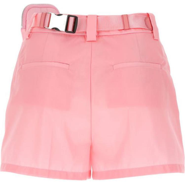 PRADA Belted Pouch Shorts