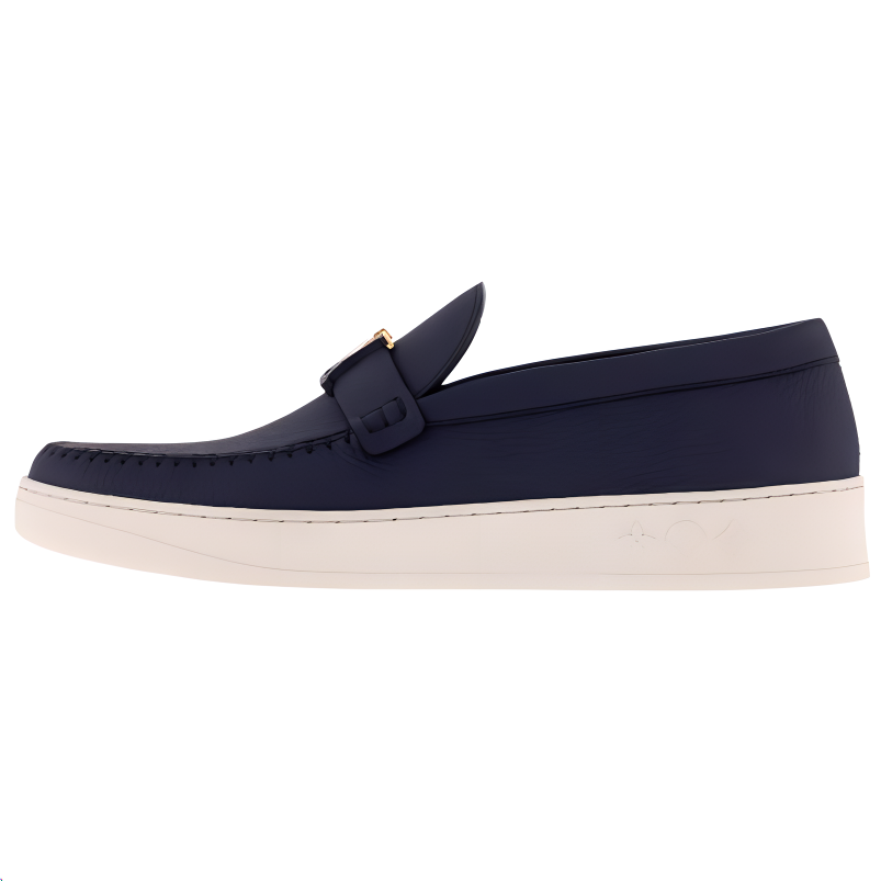 LOUIS VUITTON Loafers Men's Blue