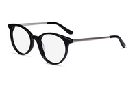 DIOR Acetate Metal Round Eyeglass Frames Unisex Black