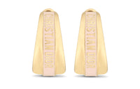 DIOR Earrings Women's Gold/Pink