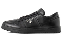 PRADA Wear-Resistant Low-Top Skateboard Shoes Men's Black