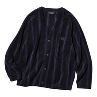 Uniqlo x Needles Oversized Printed Cardigan 'Black' 484125-09