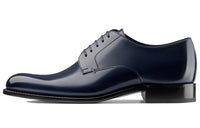 DIOR Dress Shoes Men Low-Top Marine Blue