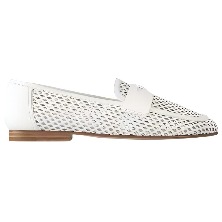 LOUIS VUITTON Soho Loafers Women's White