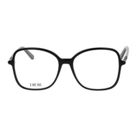 DIOR Acetate Square Eyeglass Frames Unisex Gray