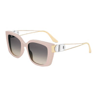DIOR Acetate Metal Square Sunglasses Women's Nude