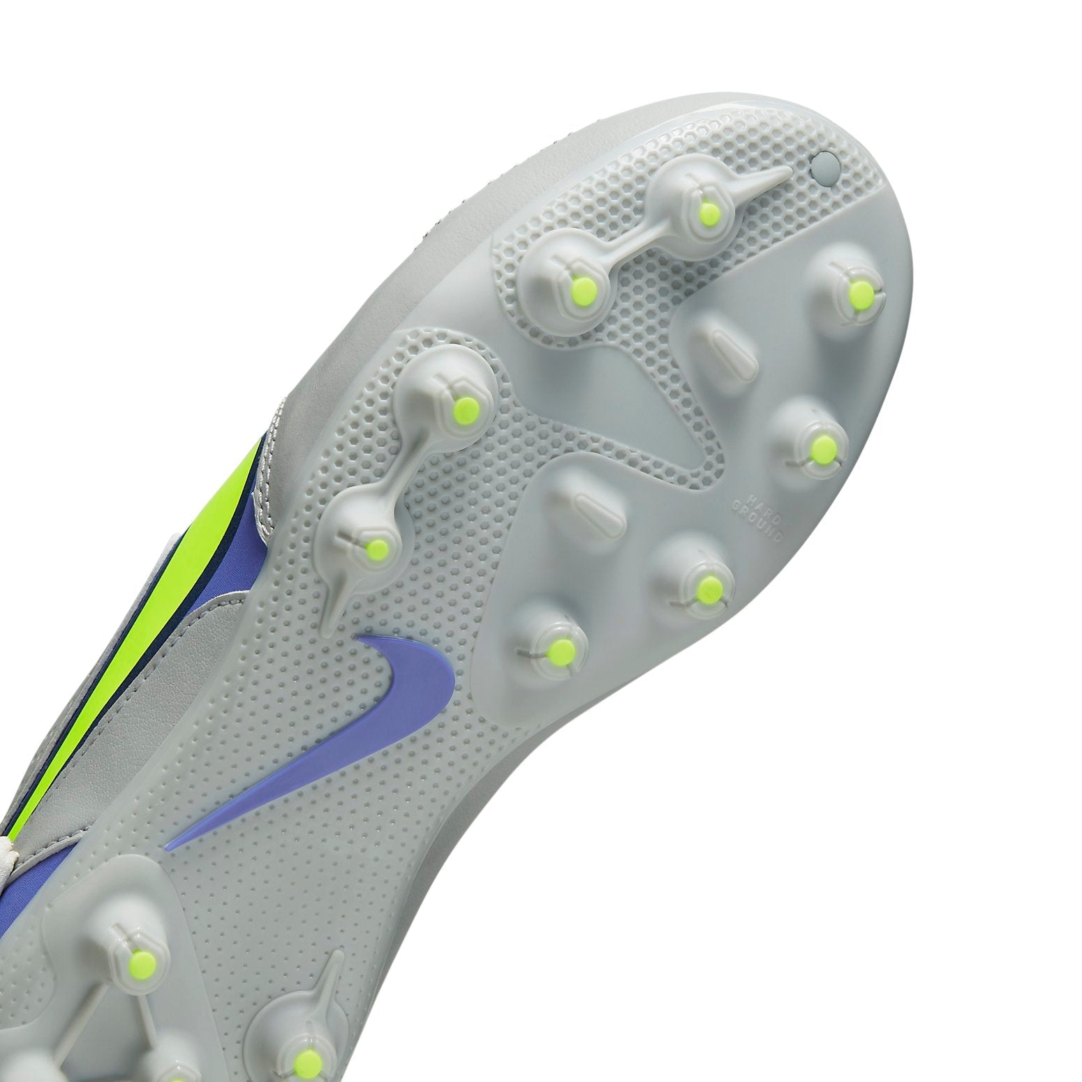 (GS) Nike Tiempo Legend 9 Academy HG Hard Ground 'Gray Yellow' DB0445-075