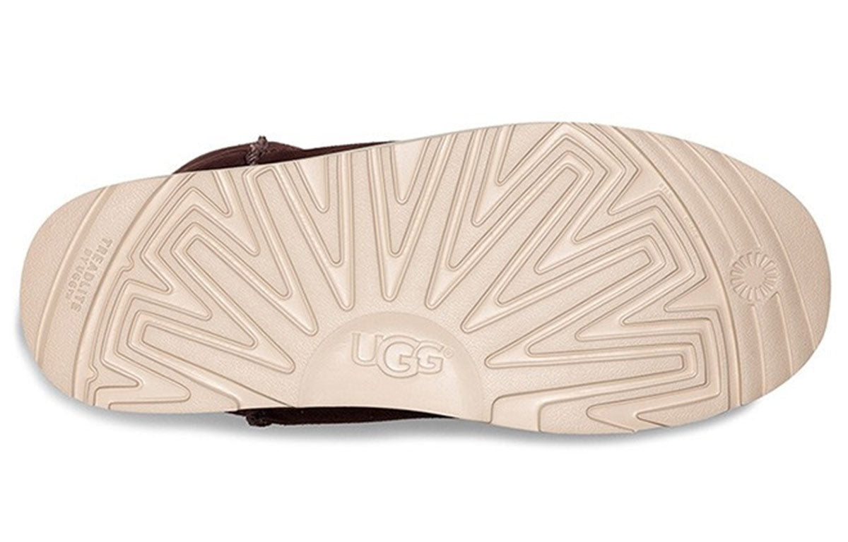 UGG Classic Short Front Zip Boot 'Stout Brown' 1106438-STT