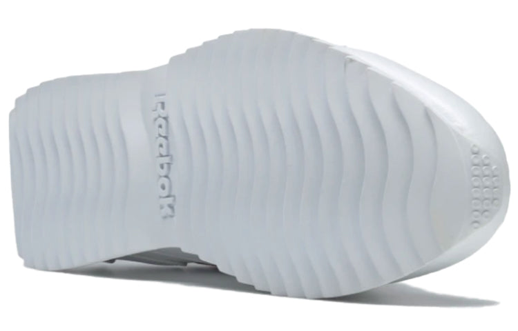(WMNS) Reebok Royal Glide Ripple Clip 'White Grey' BS5819