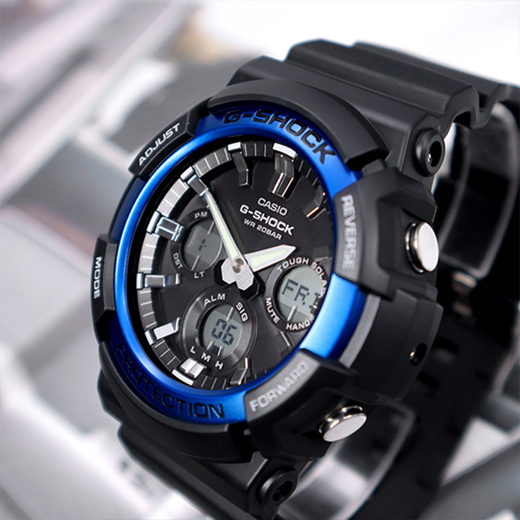 CASIO G-Shock Analog-Digital 'Black' GAS-100B-1A2