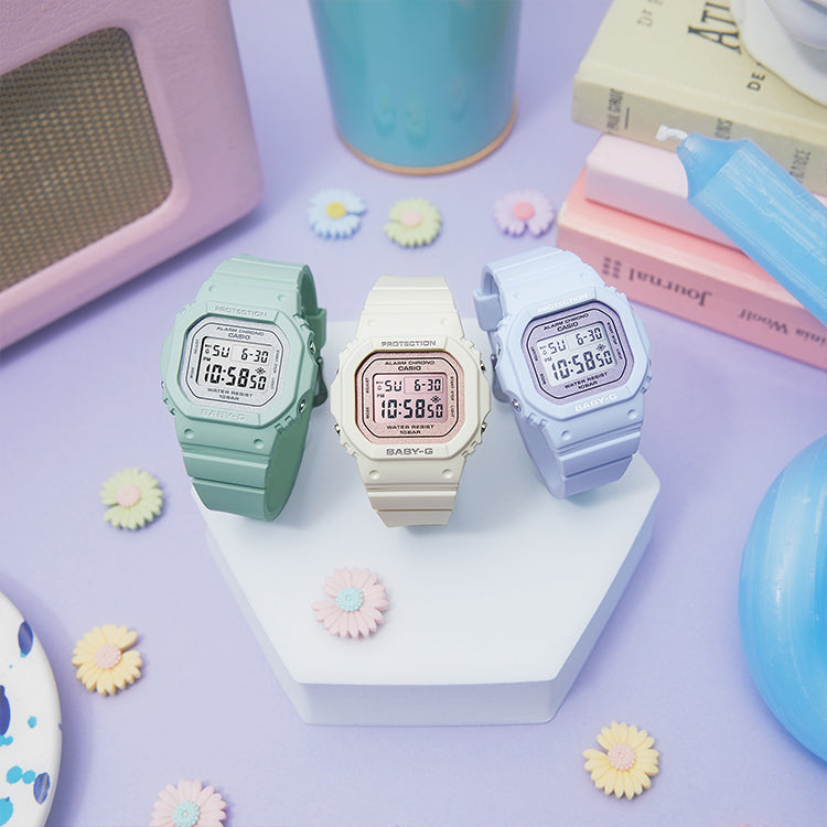 (WMNS) CASIO Baby-G Digital 'Ivory' BGD-565SC-4PR
