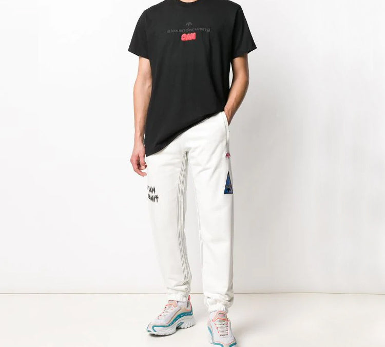 adidas x Alexander Wang Unisex Logo Sweatpants White FL6917