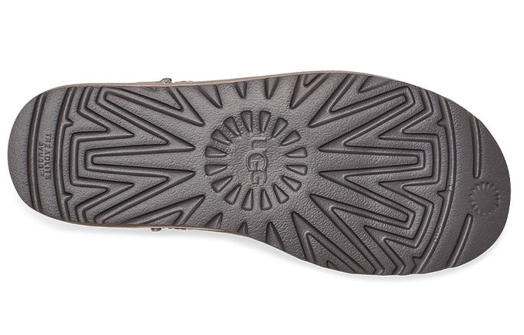 (WMNS) UGG Classic Ultra Mini Shine 'Charcoal' 1123634-CHRC