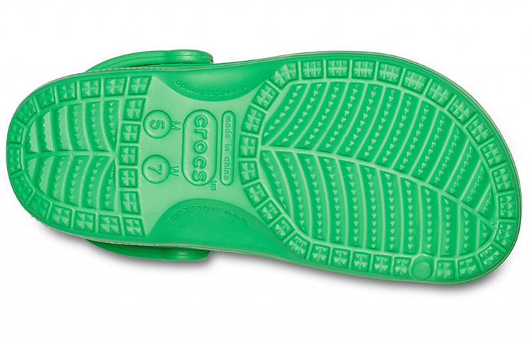 Crocs Baya Clog Beach Unisex Green Sandals 10126-3E8