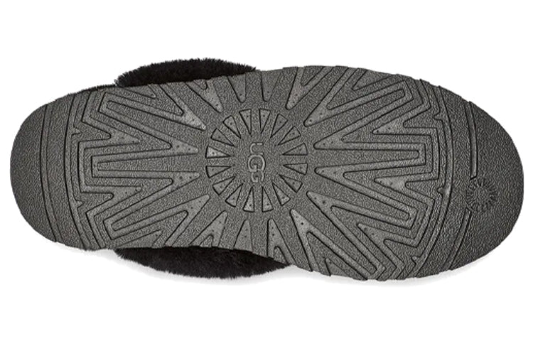 (WMNS) UGG Disquette Slipper 'Black' 1122550-BLK