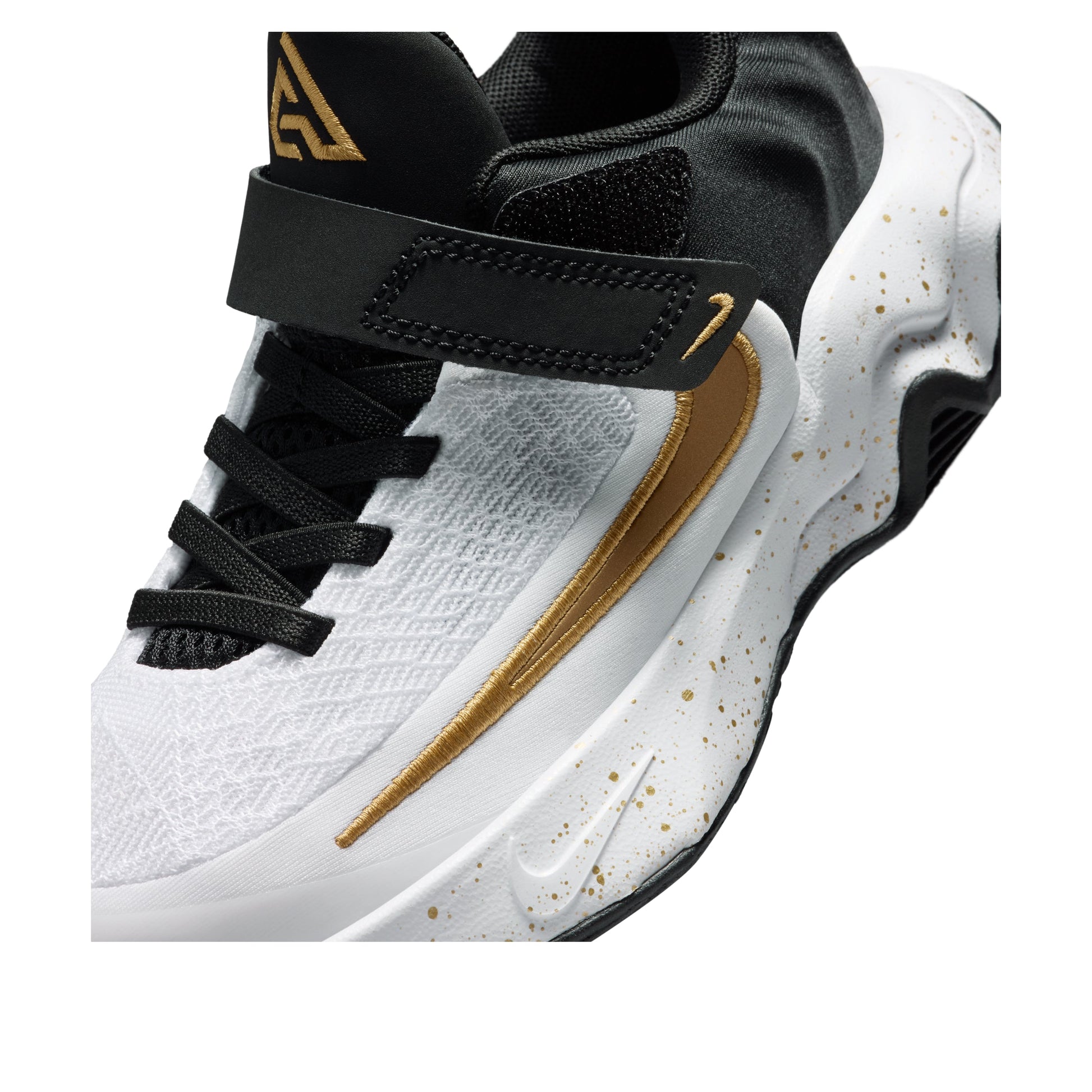 (PS) Nike Giannis Immortality 4' Black White Metallic Gold' IH7665-003
